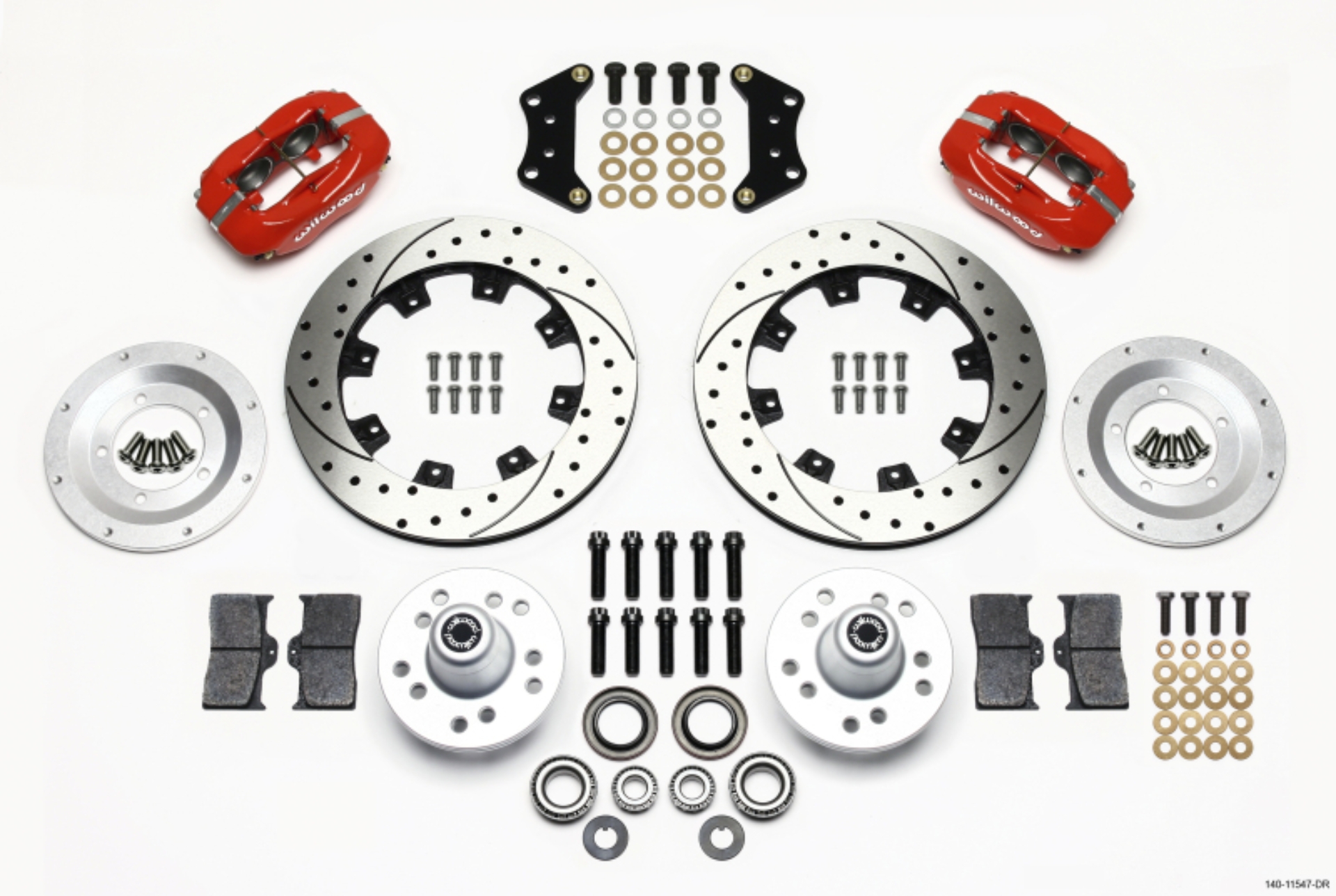 Picture of Wilwood WIL Dynalite Brake Kit Front Big Brake Kits - 140-11547-DR