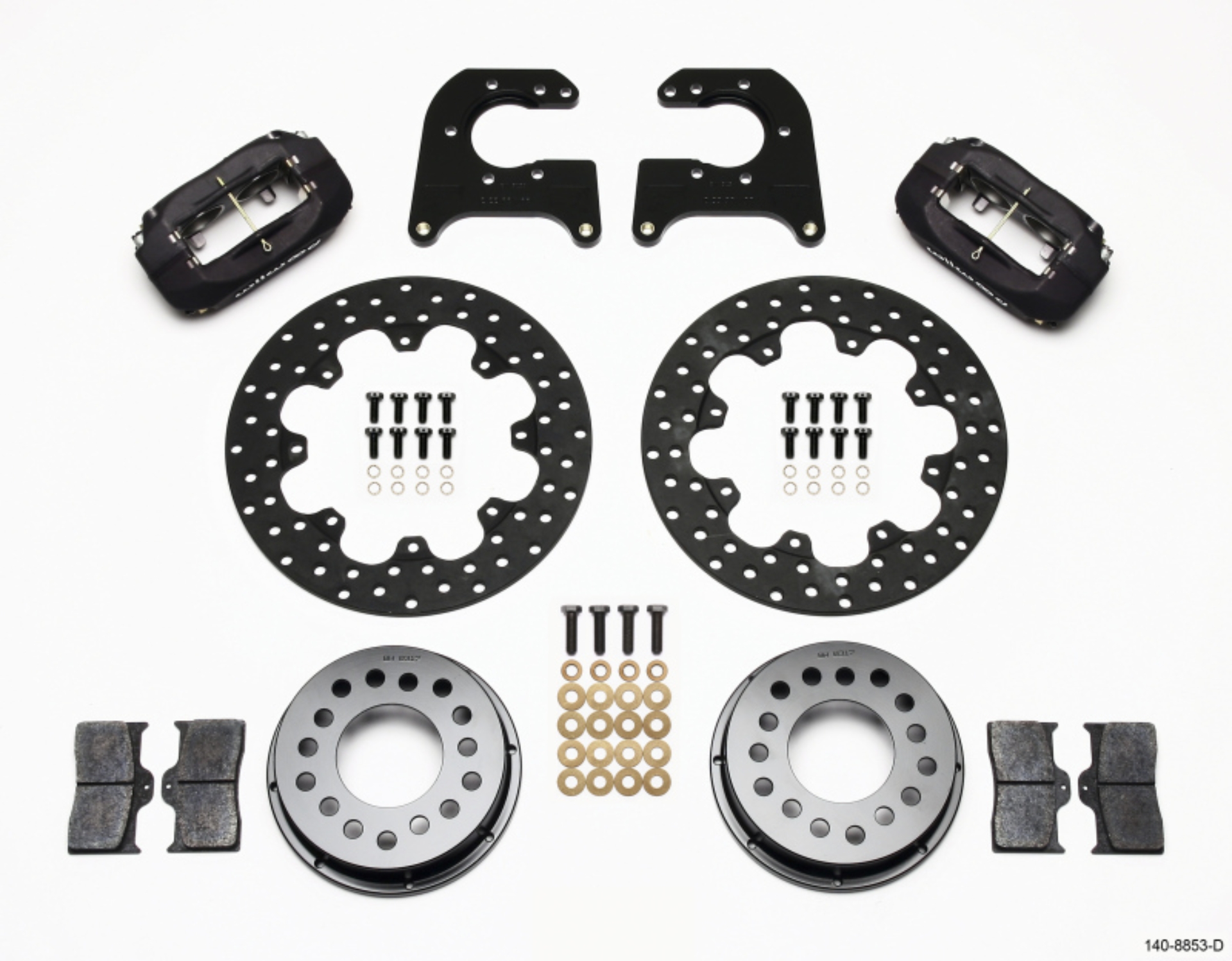 Picture of Wilwood WIL Dynalite Brake Kit Rear Big Brake Kits - 140-8853-D