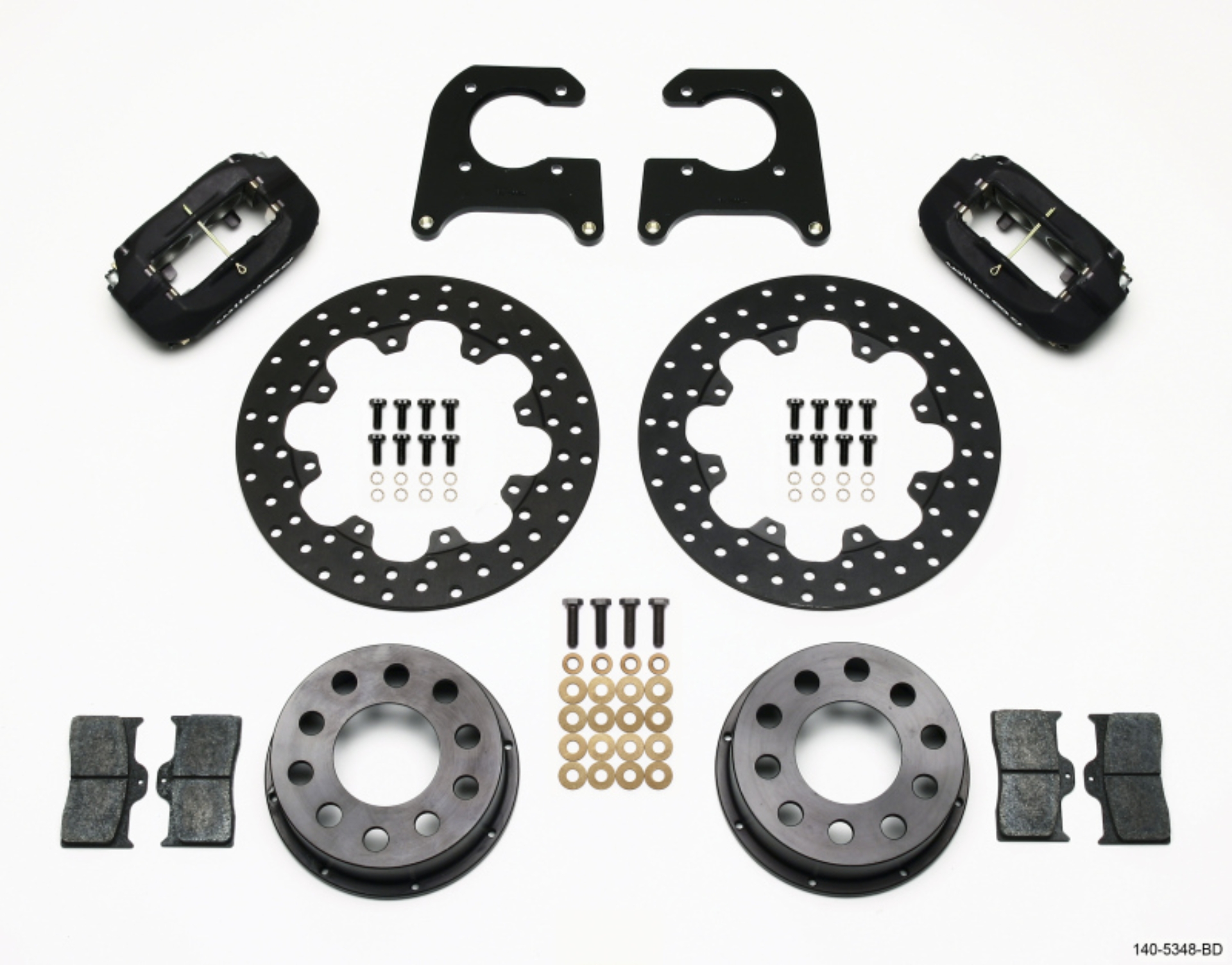 Picture of Wilwood WIL Dynalite Brake Kit Rear Big Brake Kits - 140-5348-BD