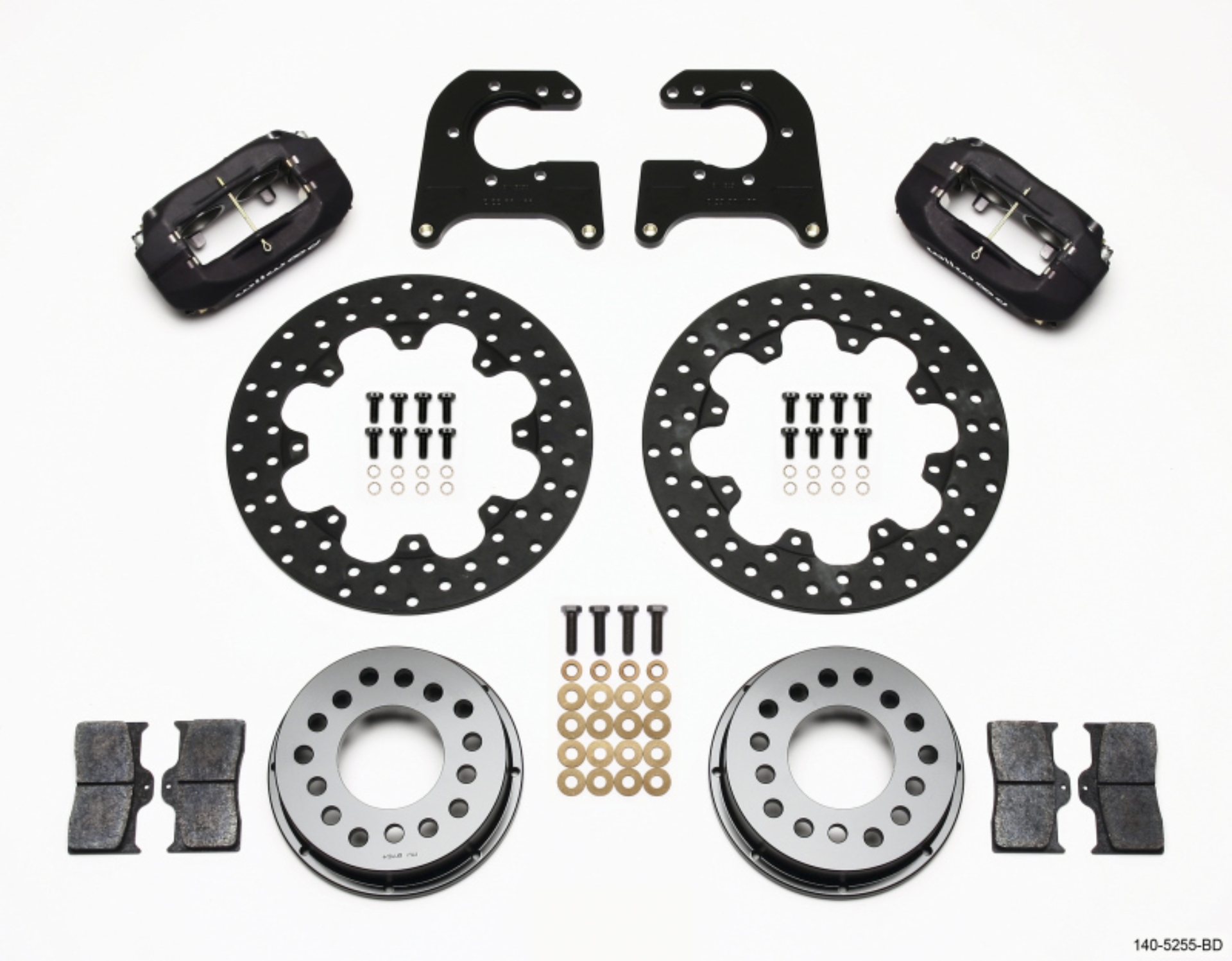 Picture of Wilwood WIL Dynalite Brake Kit Rear Big Brake Kits - 140-5255-BD