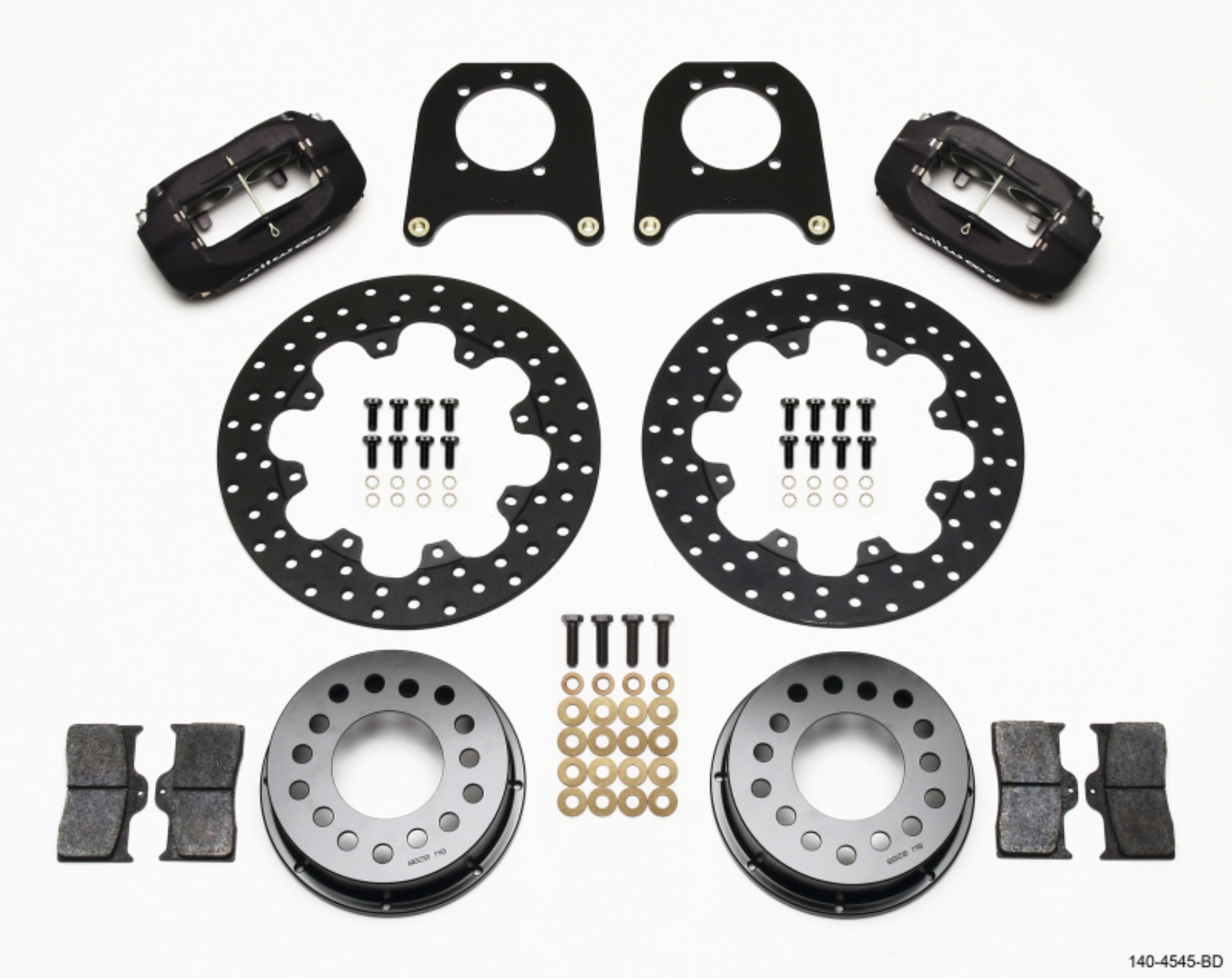 Picture of Wilwood WIL Dynalite Brake Kit Rear Big Brake Kits - 140-4545-BD