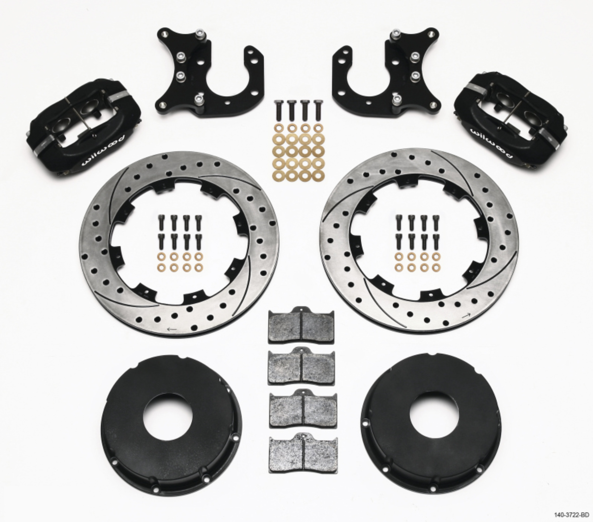 Picture of Wilwood WIL Dynalite Brake Kit Rear Big Brake Kits - 140-3722-BD