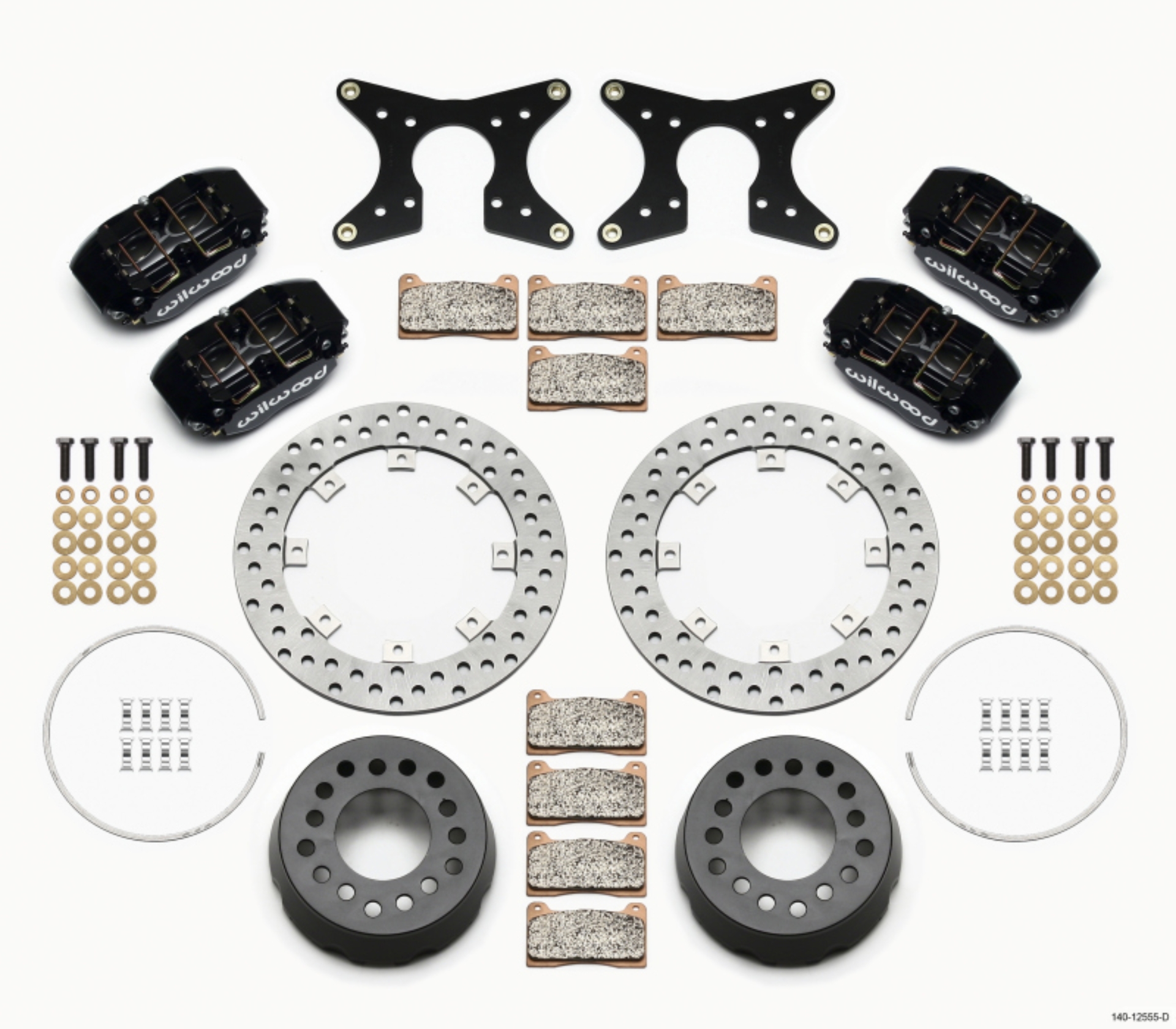 Picture of Wilwood WIL Dynapro Brake Kit Rear Big Brake Kits - 140-12555-D