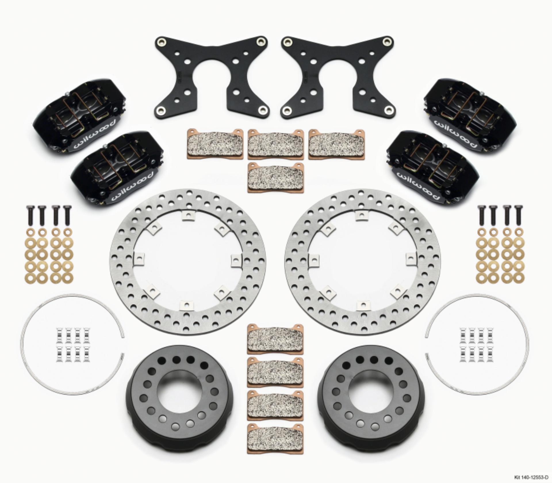 Picture of Wilwood WIL Dynapro Brake Kit Rear Big Brake Kits - 140-12553-D