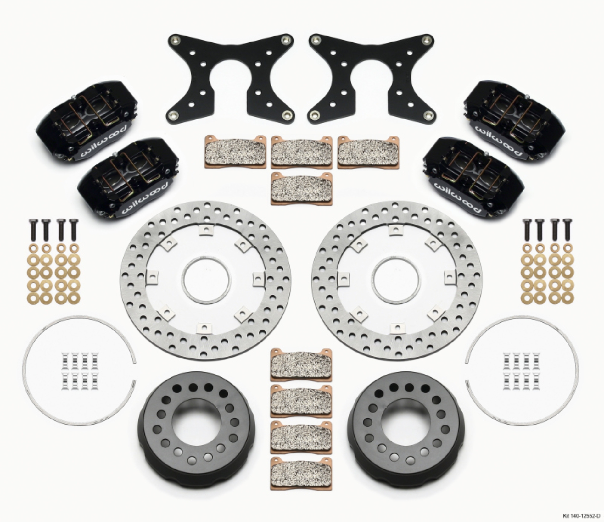 Picture of Wilwood WIL Dynapro Brake Kit Rear Big Brake Kits - 140-12552-D