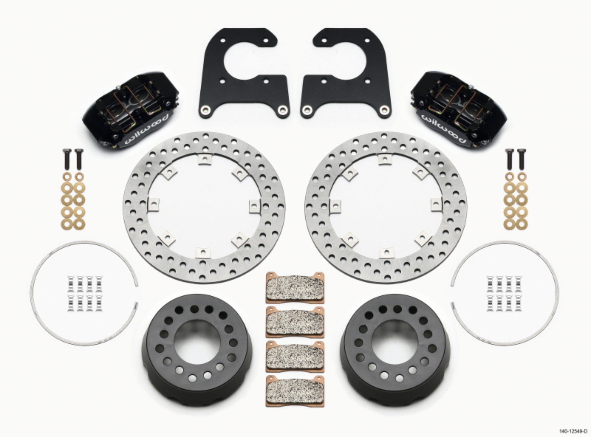 Picture of Wilwood WIL Dynapro Brake Kit Rear Big Brake Kits - 140-12549-D
