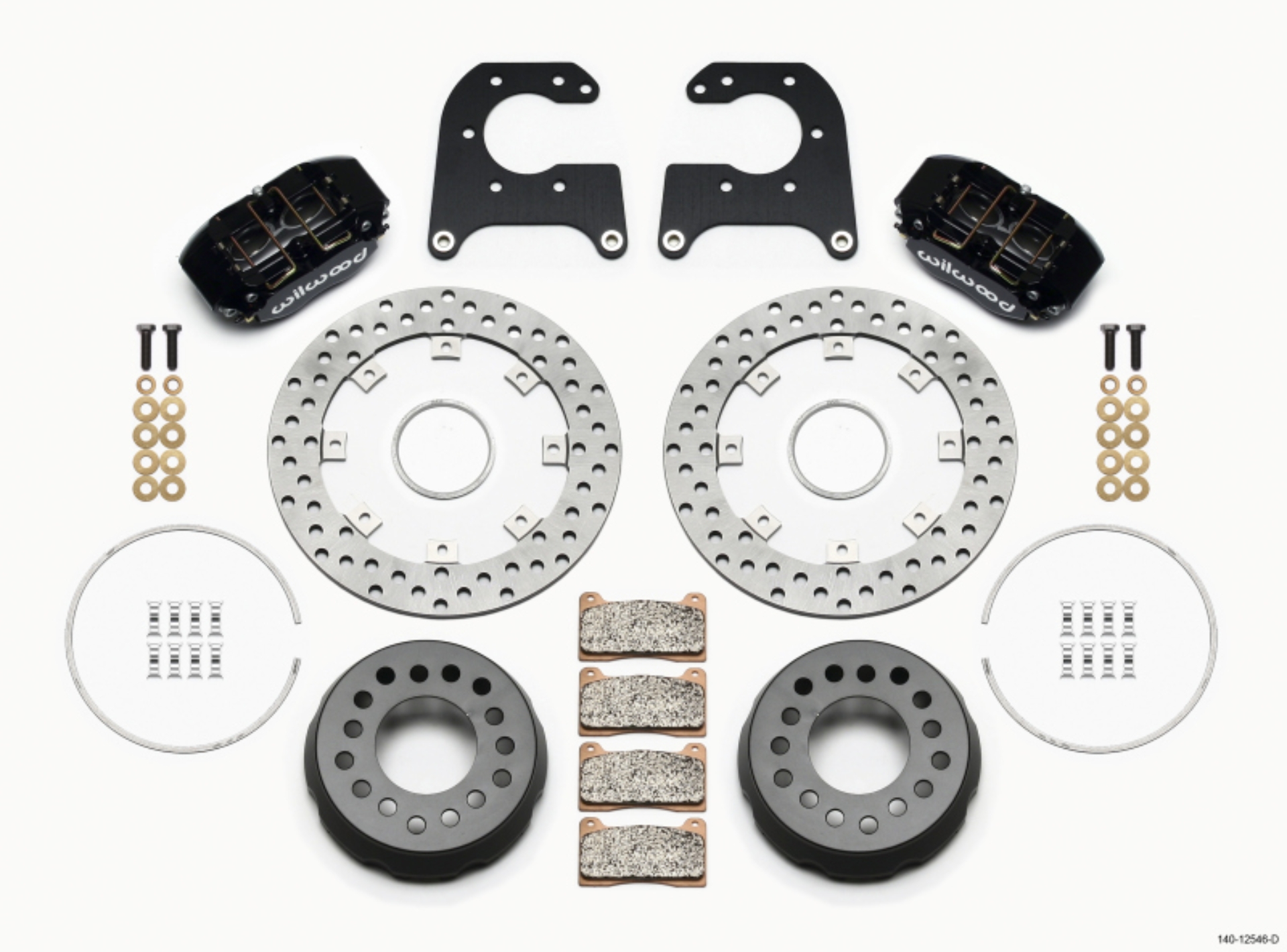 Picture of Wilwood WIL Dynapro Brake Kit Rear Big Brake Kits - 140-12546-D