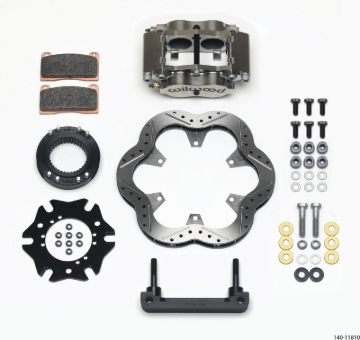 Picture of Wilwood WIL Dynalite Brake Kit Rear Big Brake Kits - 140-11810
