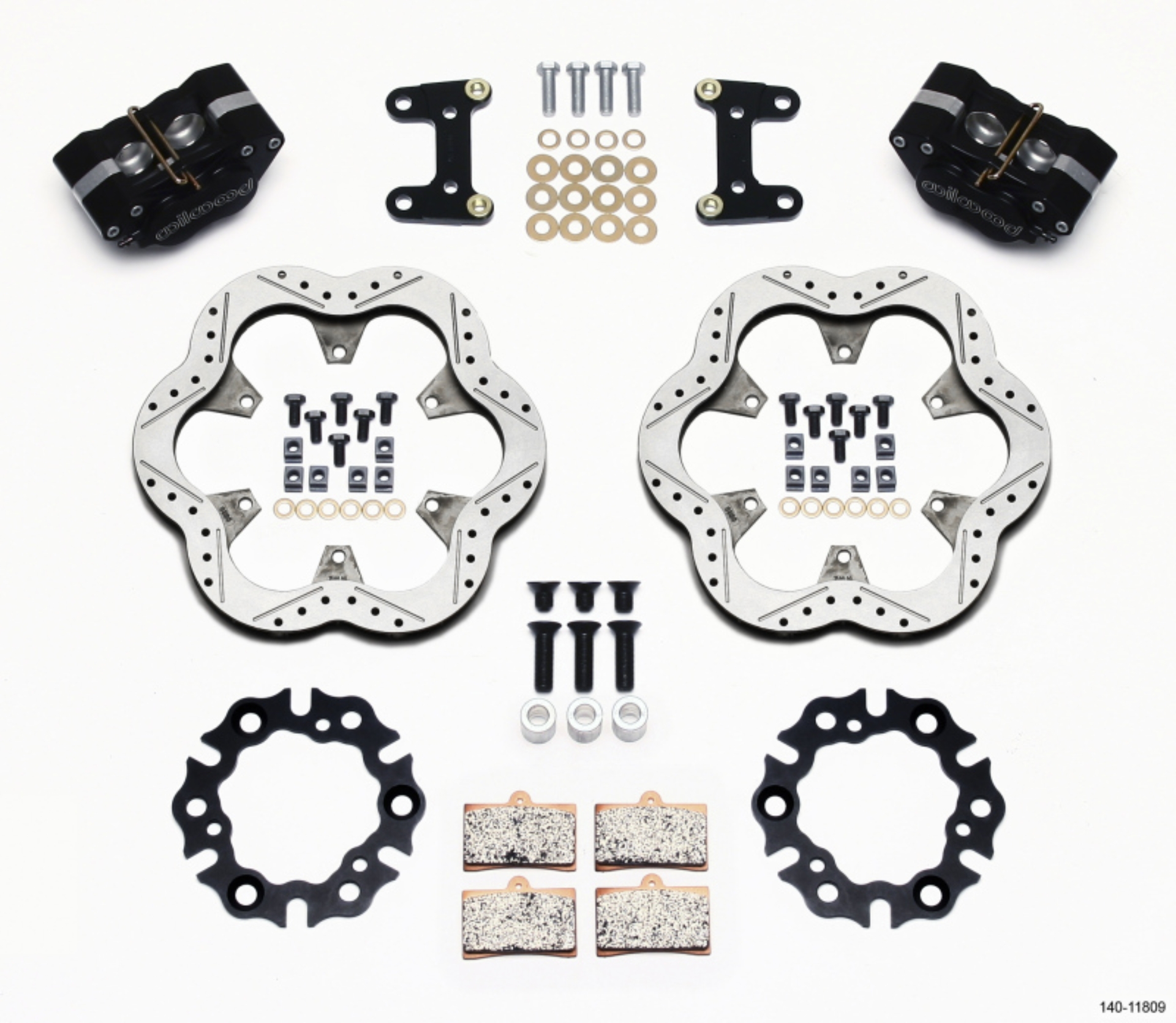 Picture of Wilwood WIL GP320 Brake Kit Front Big Brake Kits - 140-11809