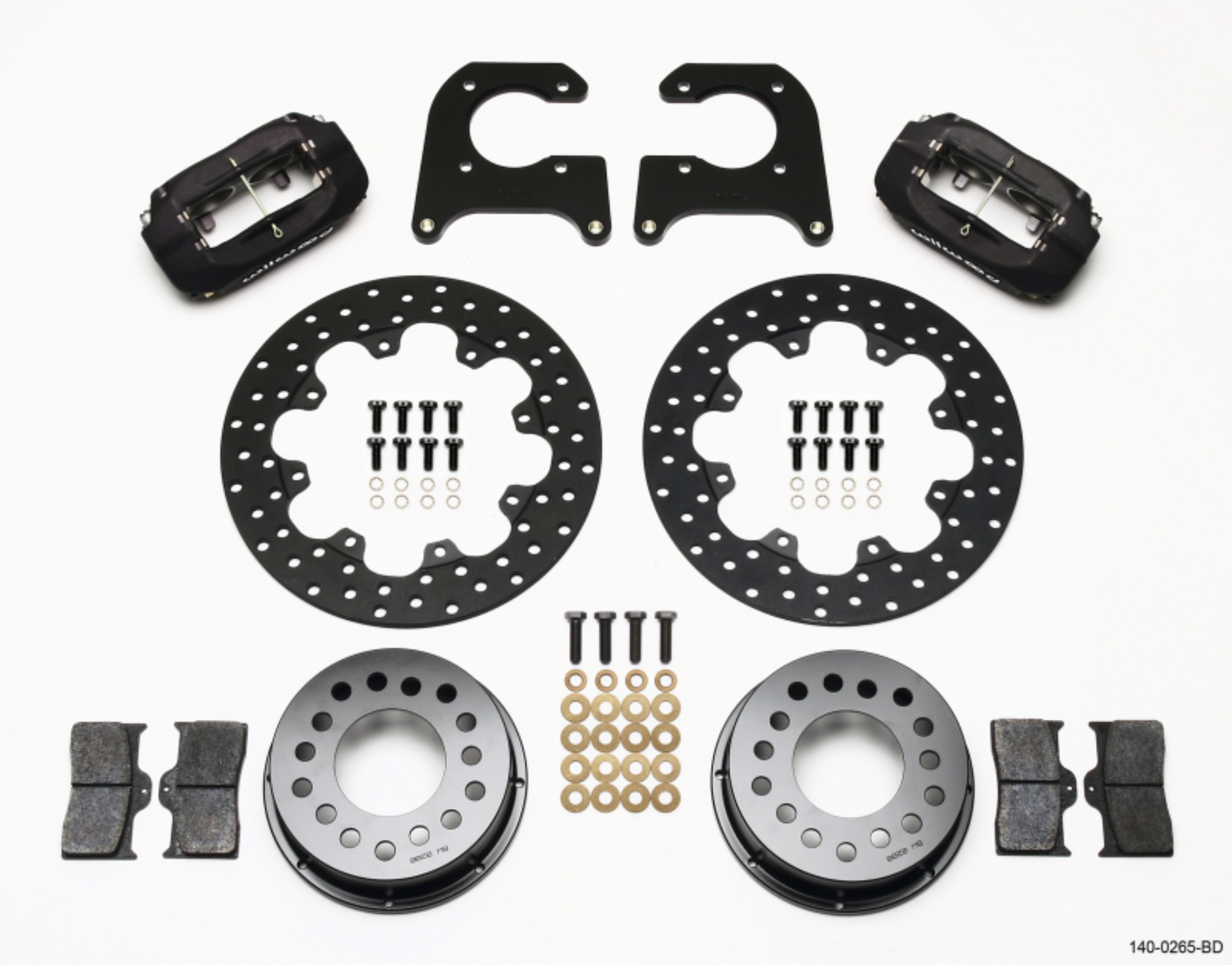 Picture of Wilwood WIL Dynalite Brake Kit Rear Big Brake Kits - 140-0265-BD