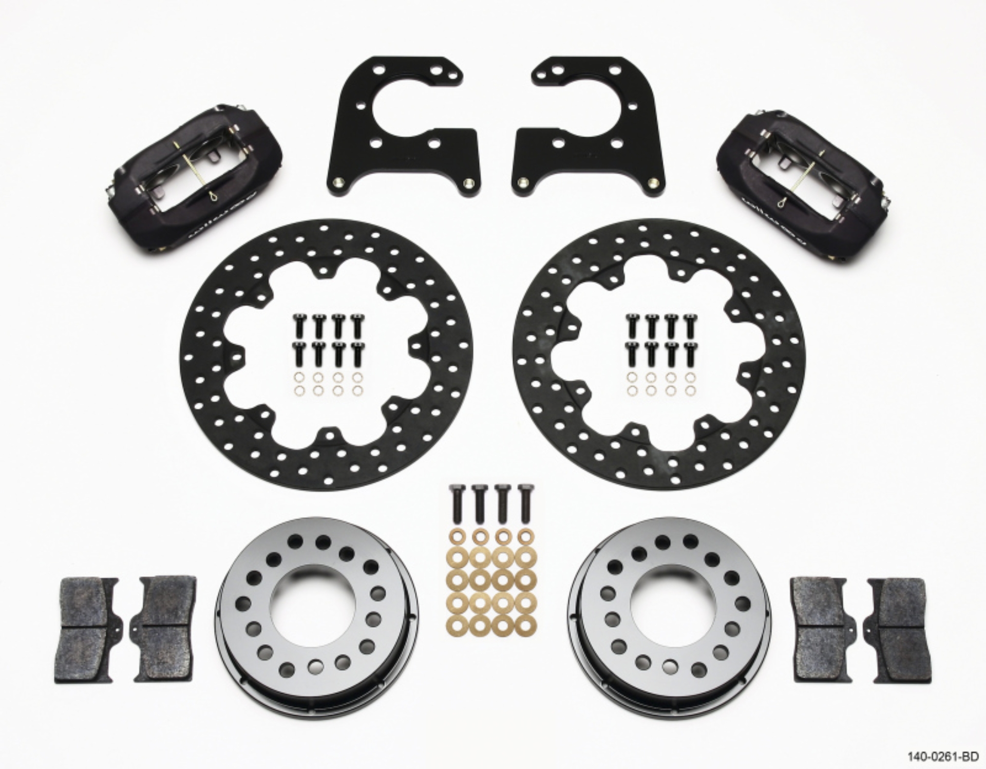 Picture of Wilwood WIL Dynalite Brake Kit Rear Big Brake Kits - 140-0261-BD