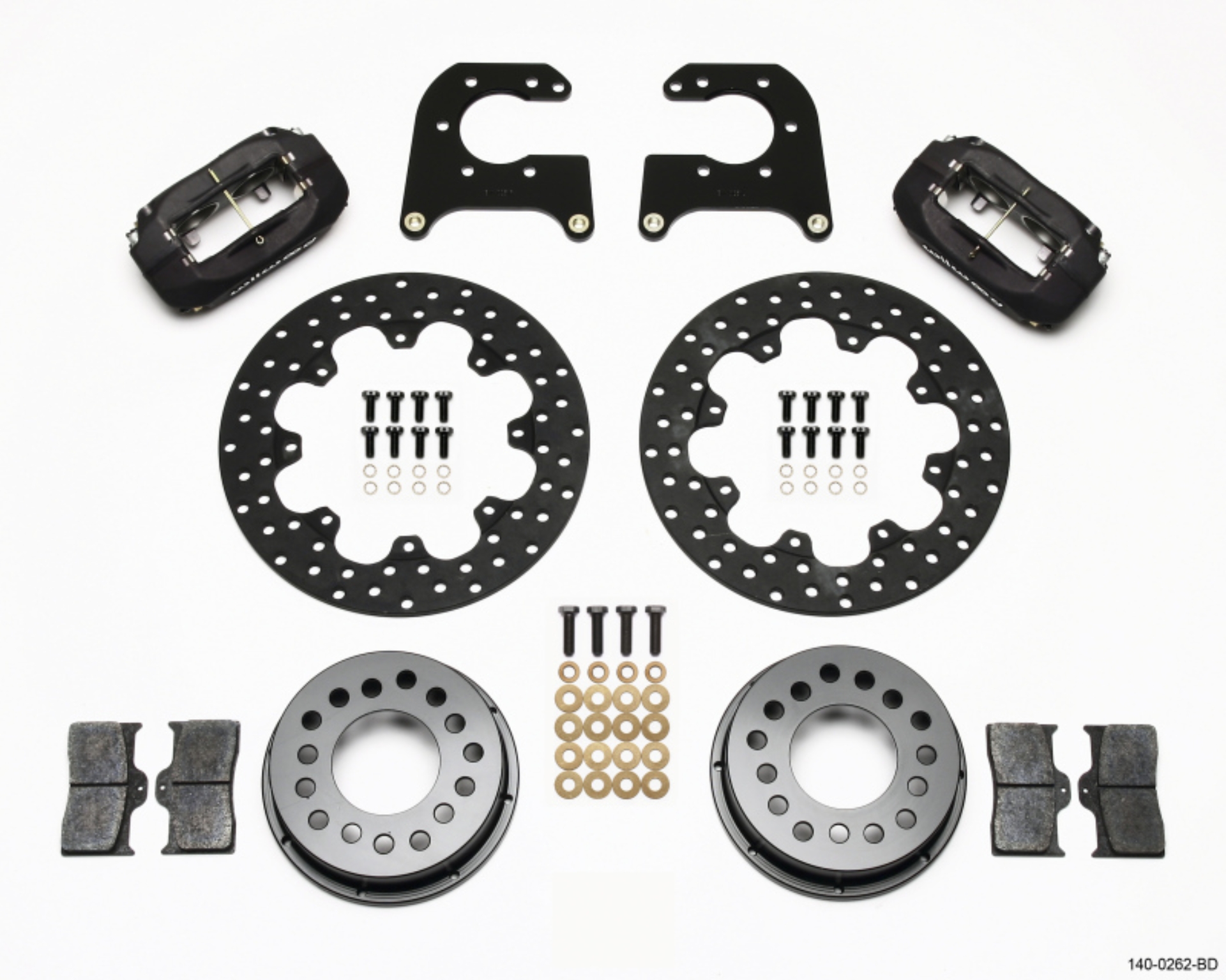 Picture of Wilwood WIL Dynalite Brake Kit Rear Big Brake Kits - 140-0262-BD