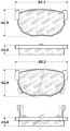 Picture of Sport Brake Pads with Shims and Hardware