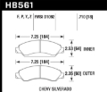 Picture of Hawk Performance HAWK Super Duty Brake Pad Sets - HB561P.710