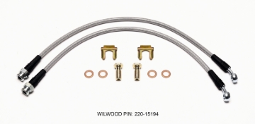 Picture of Wilwood WIL Flexline Brake Hose Front Brake Line Kits - 220-15194