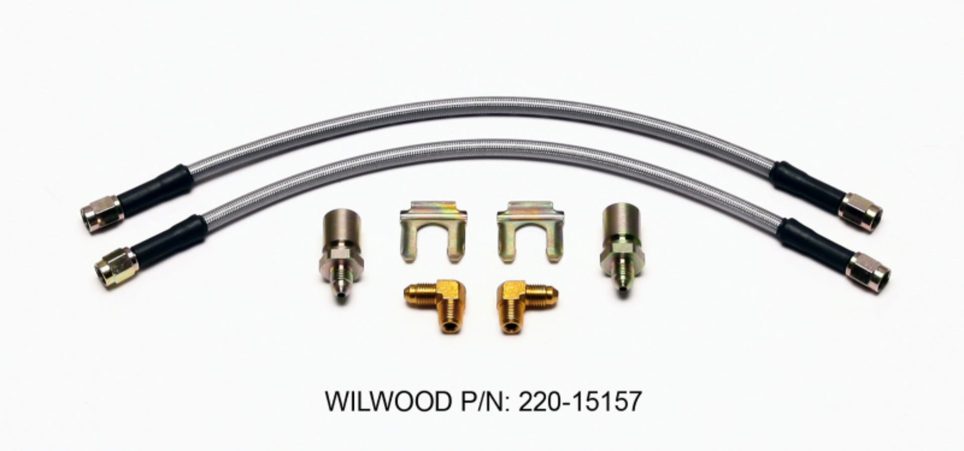 Picture of Wilwood WIL Flexline Brake Hose Front Brake Line Kits - 220-15157