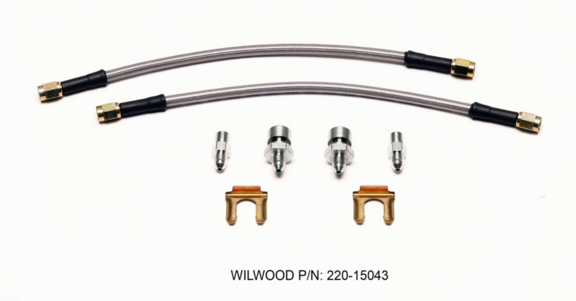 Picture of Wilwood WIL Flexline Brake Hose Rear Brake Line Kits - 220-15043