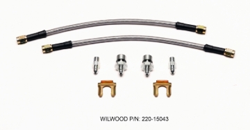 Picture of Wilwood WIL Flexline Brake Hose Rear Brake Line Kits - 220-15043