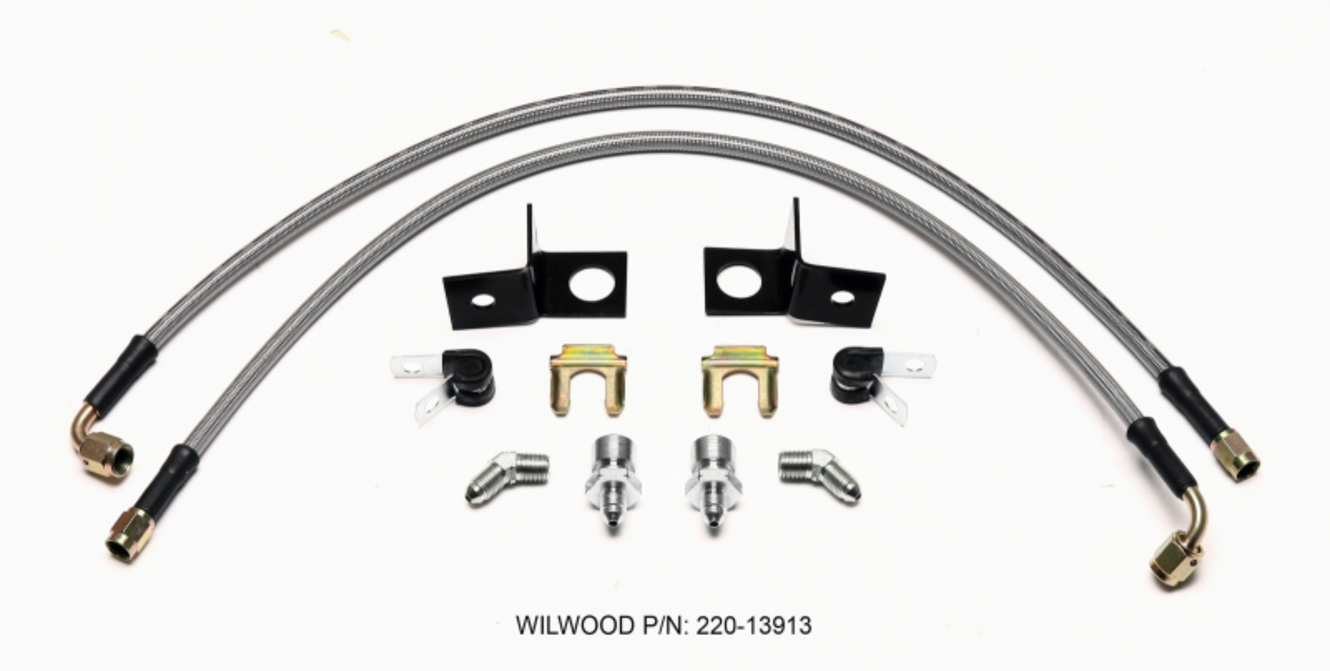 Picture of Wilwood WIL Flexline Brake Hose Rear Brake Line Kits - 220-13913