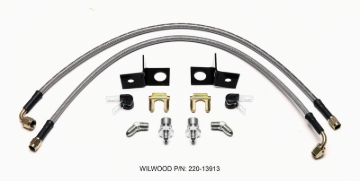 Picture of Wilwood WIL Flexline Brake Hose Rear Brake Line Kits - 220-13913