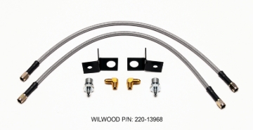 Picture of Wilwood WIL Flexline Brake Hose Rear Brake Line Kits - 220-13968