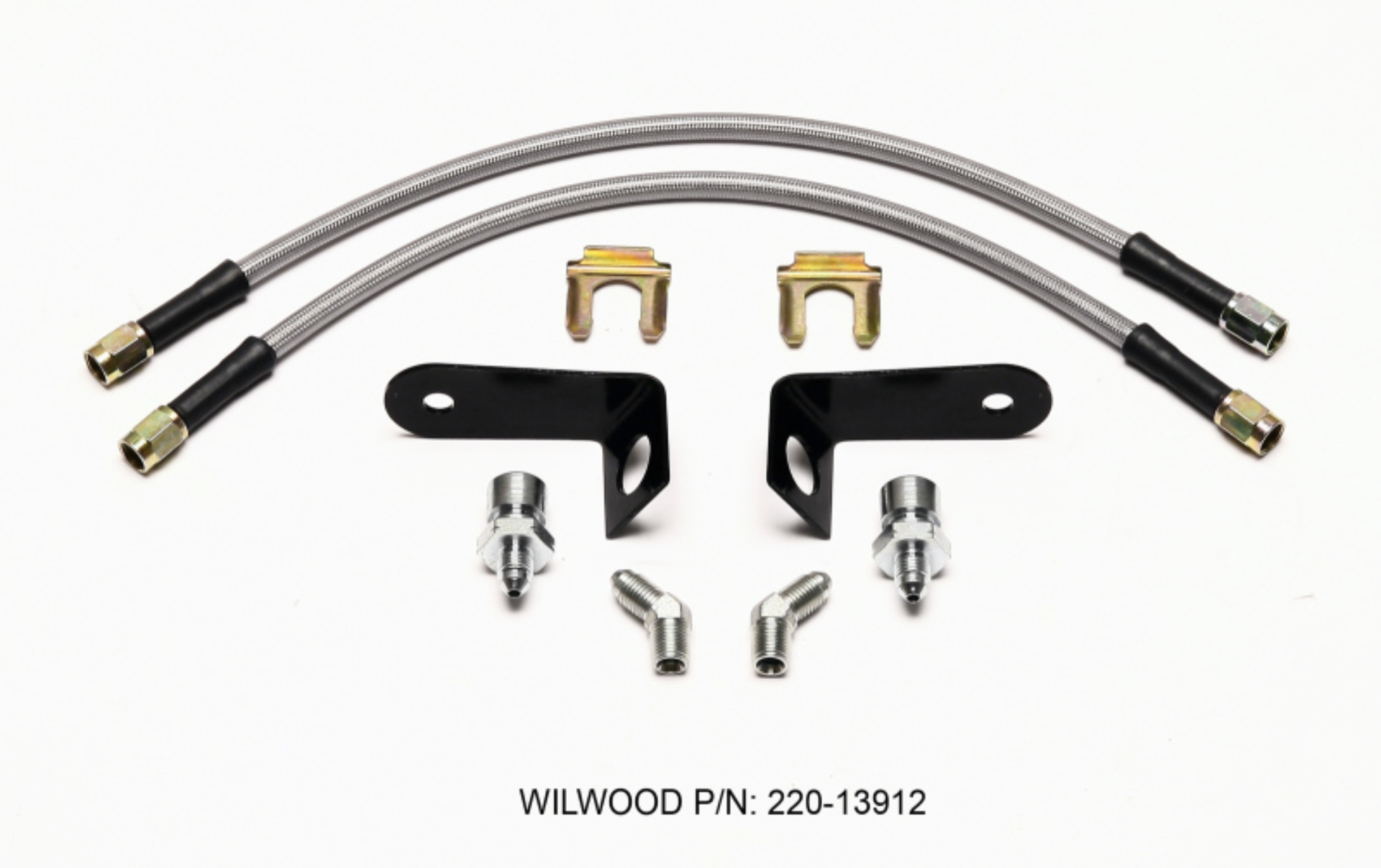 Picture of Wilwood WIL Flexline Brake Hose Front Brake Line Kits - 220-13912
