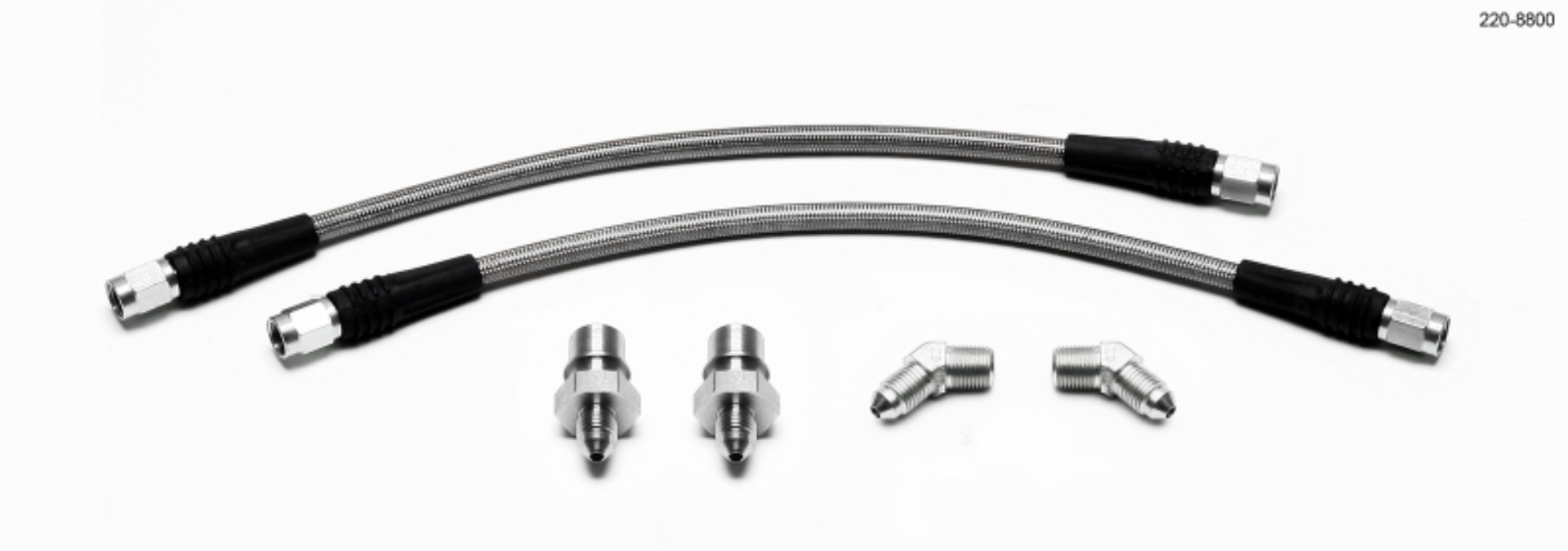 Picture of Wilwood WIL Flexline Brake Hose Rear Brake Line Kits - 220-8800