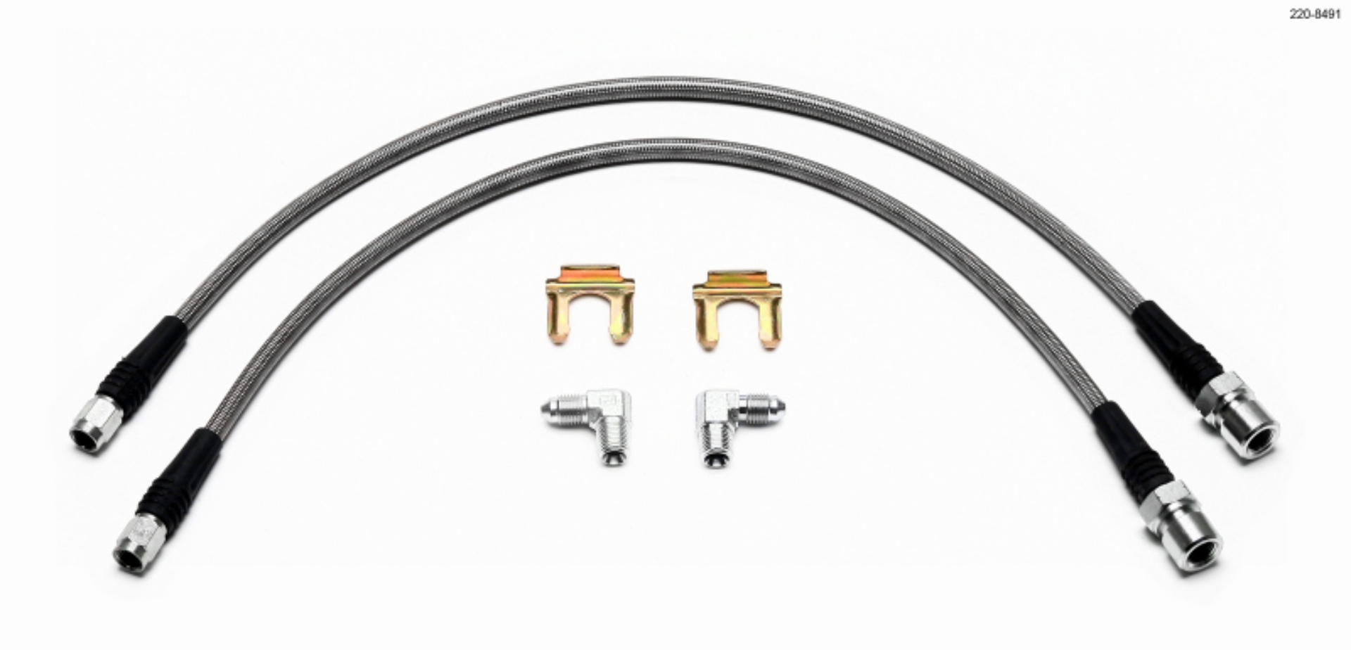 Picture of Wilwood WIL Flexline Brake Hose Front Brake Line Kits - 220-8491