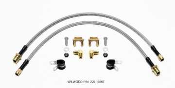 Picture of Wilwood WIL Flexline Brake Hose Front Brake Line Kits - 220-13667