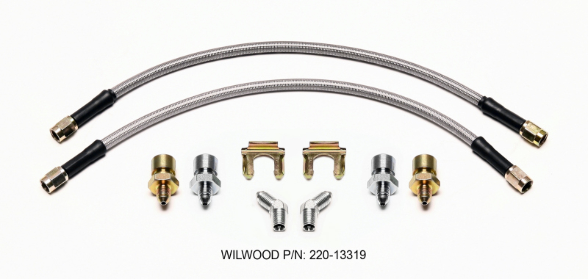 Picture of Wilwood WIL Flexline Brake Hose Front Brake Line Kits - 220-13319