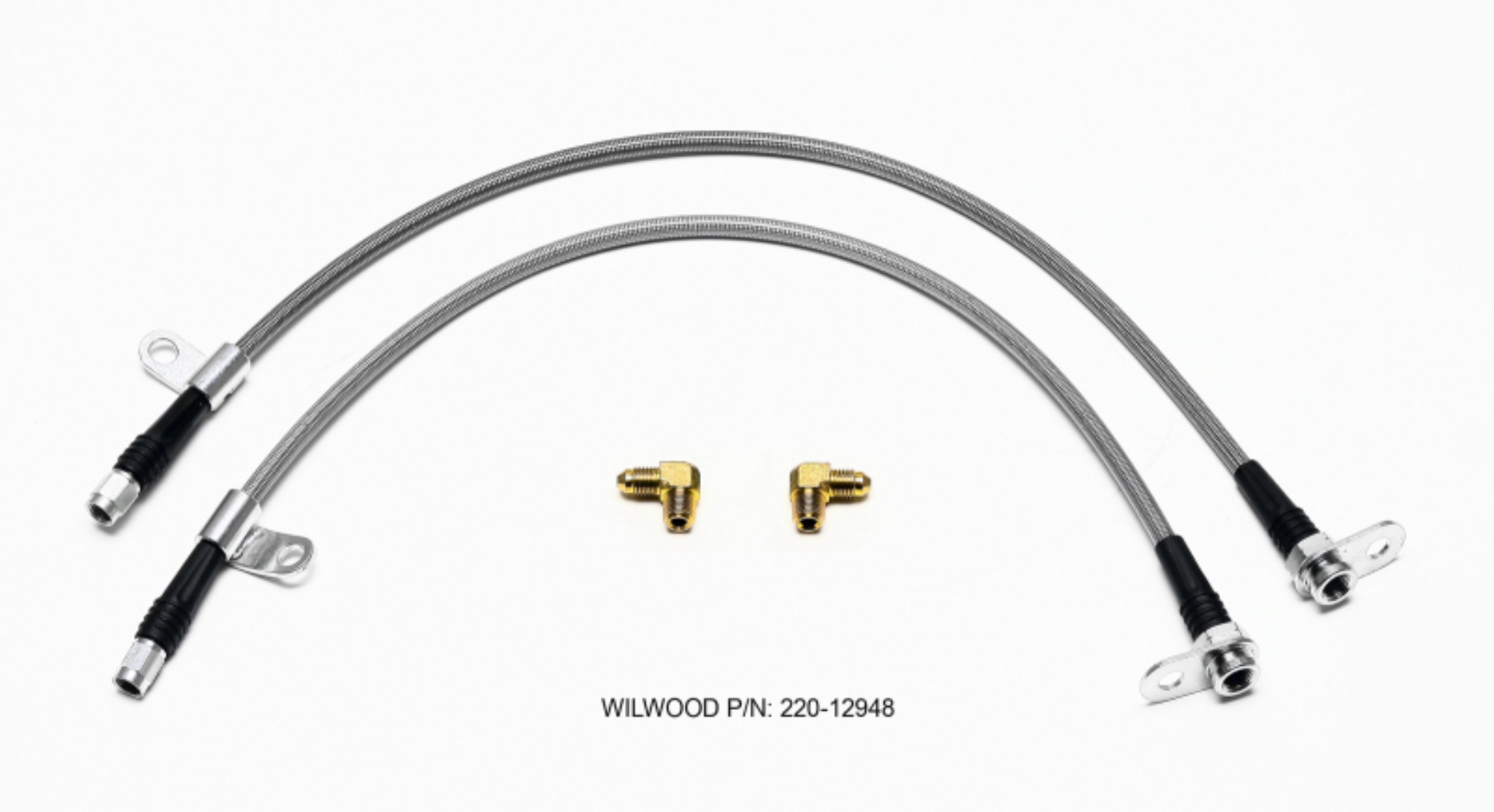Picture of Wilwood WIL Flexline Brake Hose Front Brake Line Kits - 220-12948