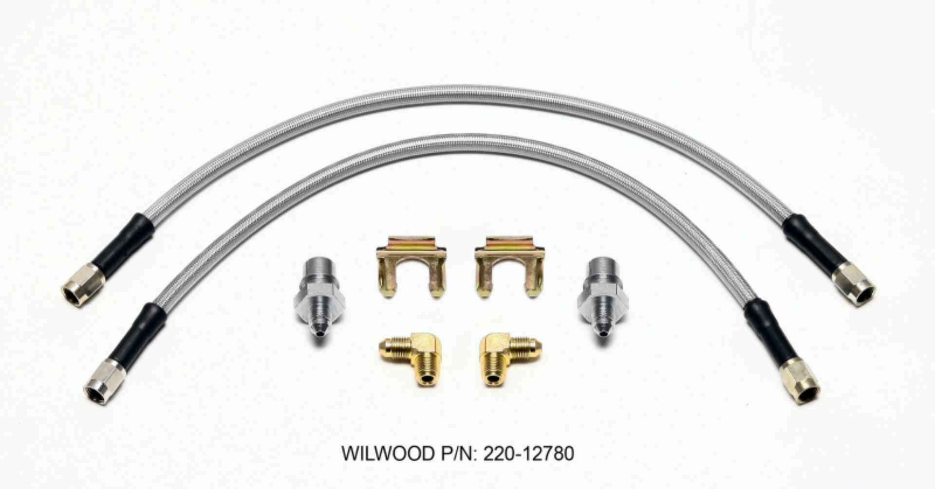 Picture of Wilwood WIL Flexline Brake Hose Front Brake Line Kits - 220-12780