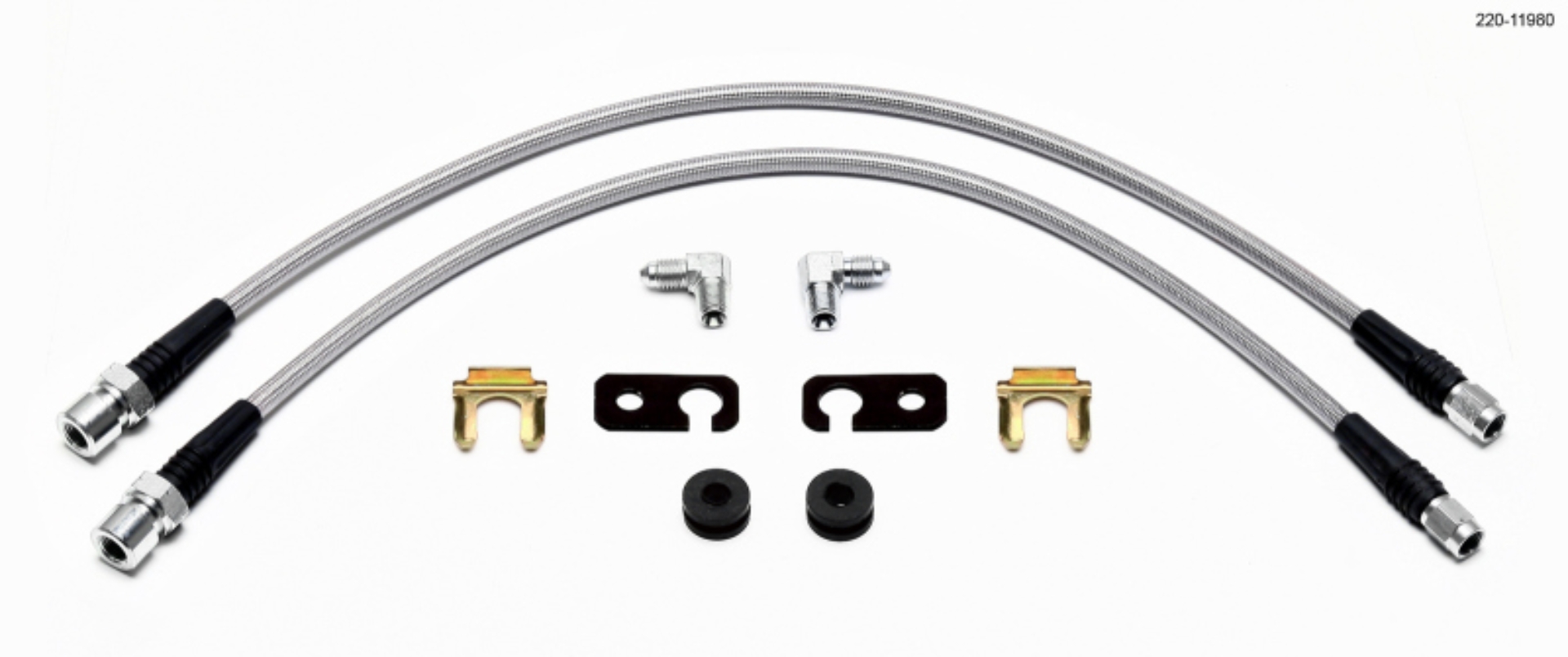 Picture of Wilwood WIL Flexline Brake Hose Front Brake Line Kits - 220-11980