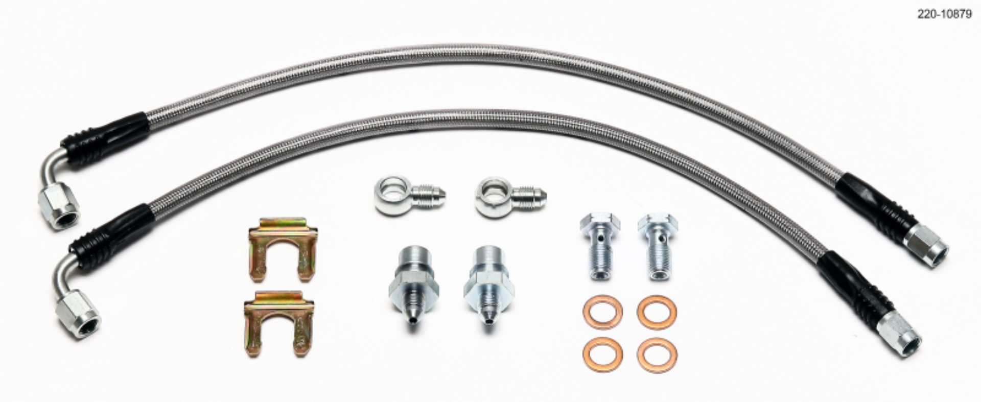 Picture of Wilwood WIL Flexline Brake Hose Rear Brake Line Kits - 220-10879