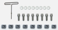 Picture of Wilwood WIL Bolt Kit Rear Brake Hardware - 230-6709