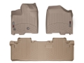 Picture of WeatherTech 13+ Toyota Sienna Front and Rear Floorliners - Tan