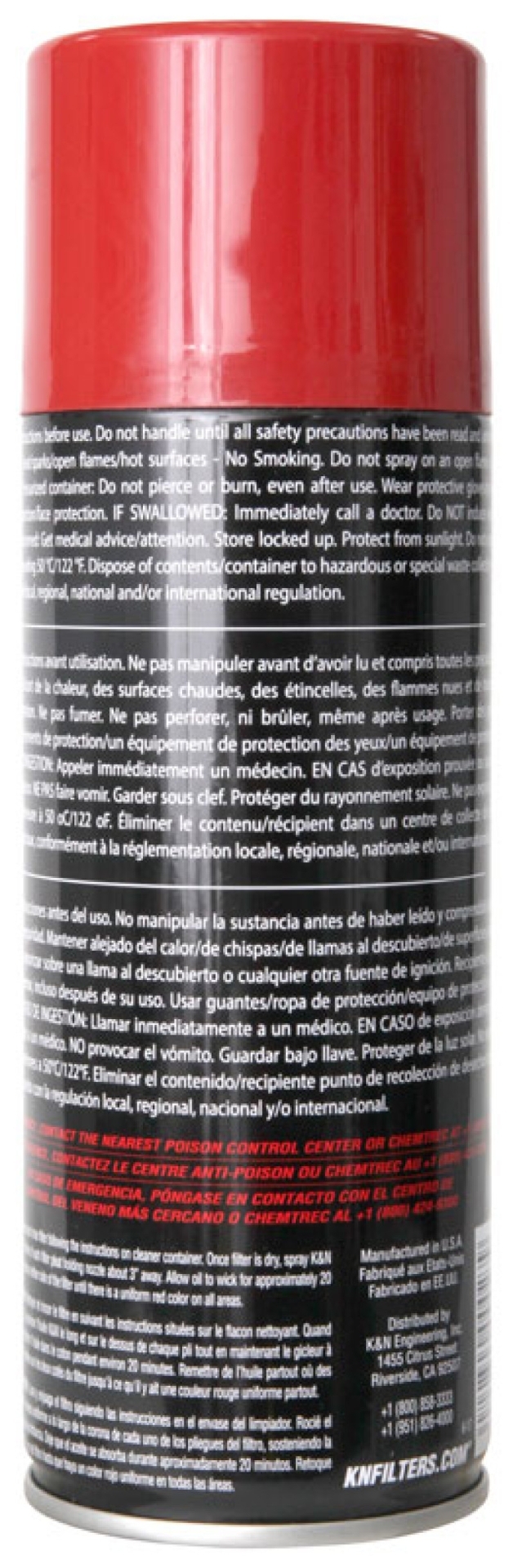 Picture of K&N Engineering KN Filter Recharge Kit Aerosol - 99-0516