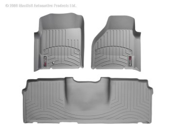 Picture of WeatherTech 06-08 Dodge Ram Truck Front and Rear Floorliners - Grey