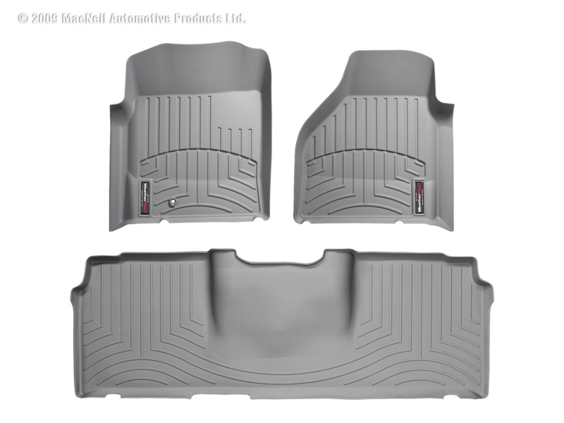 Picture of WeatherTech 06-08 Dodge Ram Truck Front and Rear Floorliners - Grey