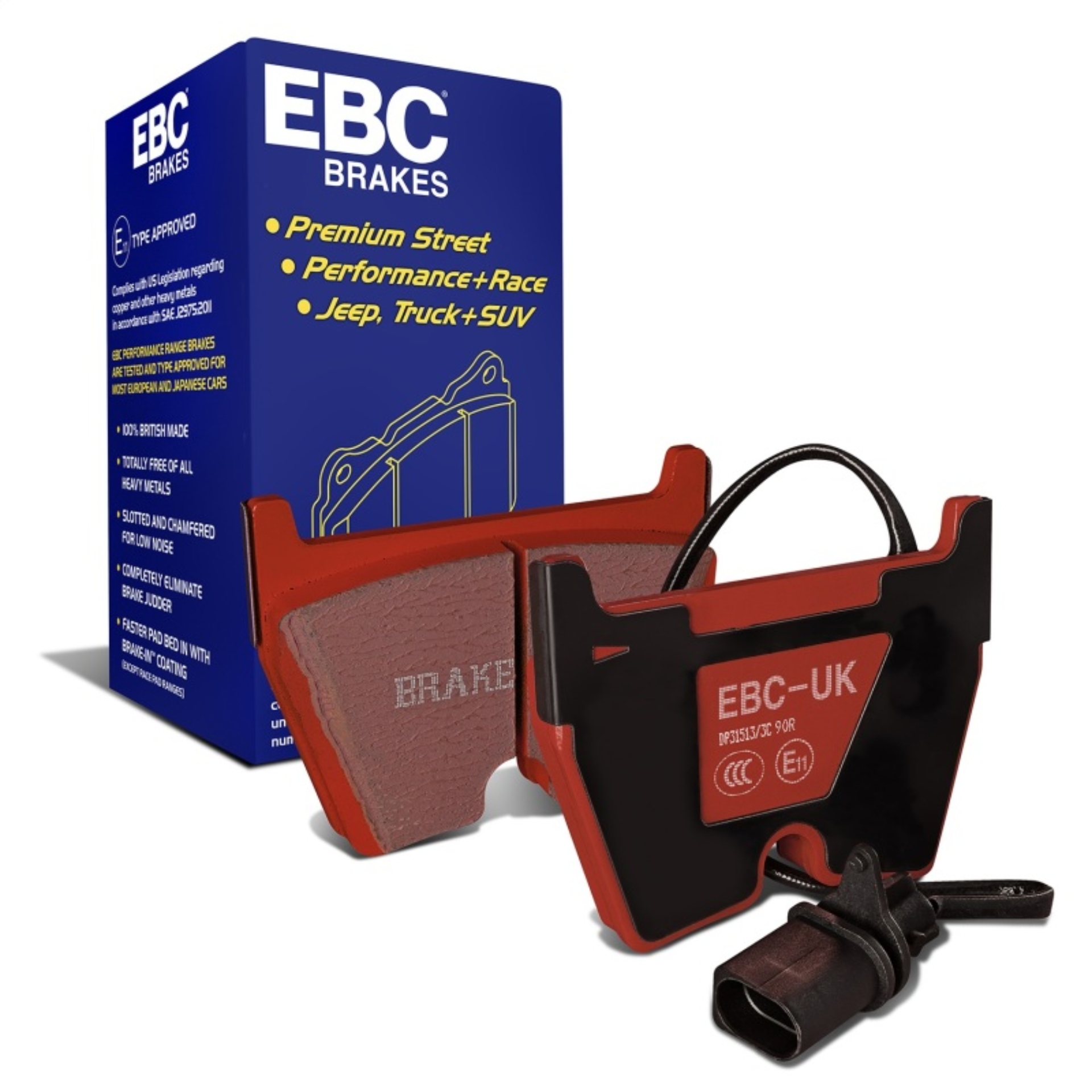 Picture of EBC Redstuff Brake Pad Sets - DP31513/3C
