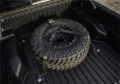 Picture of N-Fab NFB Bed Mounted Tire Strap Spare Tire Carriers - BM1TSBK