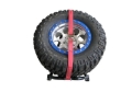Picture of N-Fab NFB Bed Mounted Tire Strap Spare Tire Carriers - BM1TSRD