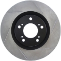 Picture of Sport Slotted Brake Rotor; Front Left