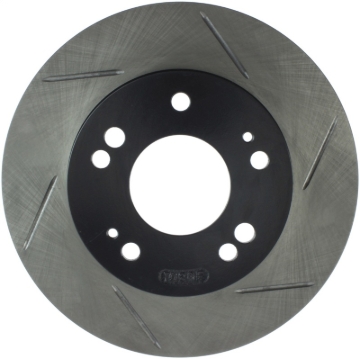 Picture of Sport Slotted Brake Rotor; Front Left
