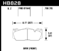 Picture of Hawk Performance HAWK Ceramic Brake Pad Sets - HB828Z.760