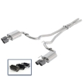 Picture of Ford Racing 2018+ Mustang GT 5.0L Cat-Back Sport Exhaust System w/ Quad Carbon Fiber Tips