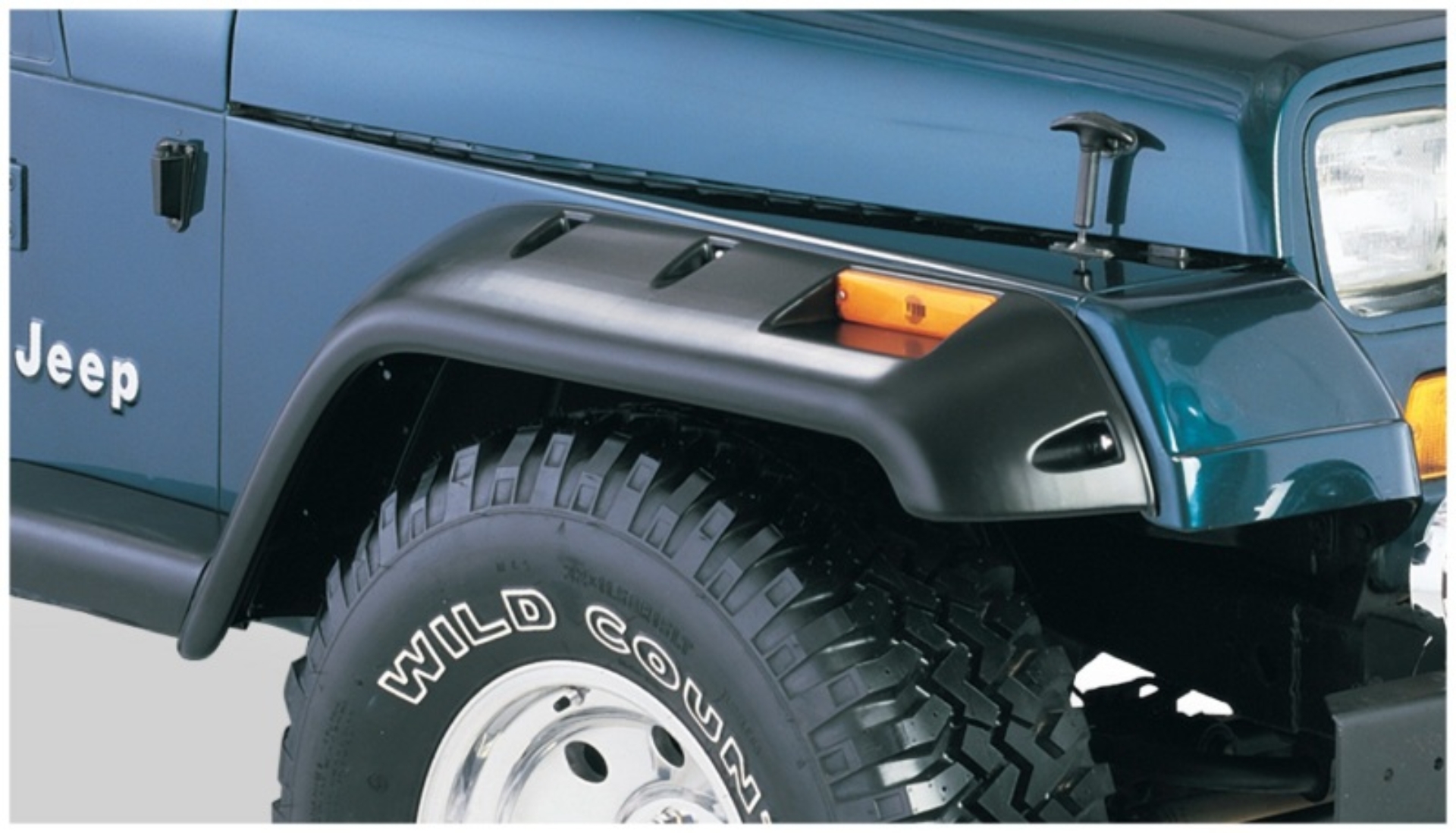 Picture of Bushwacker BUS Jeep Cutout Style Flares Fender Flares - 10057-07