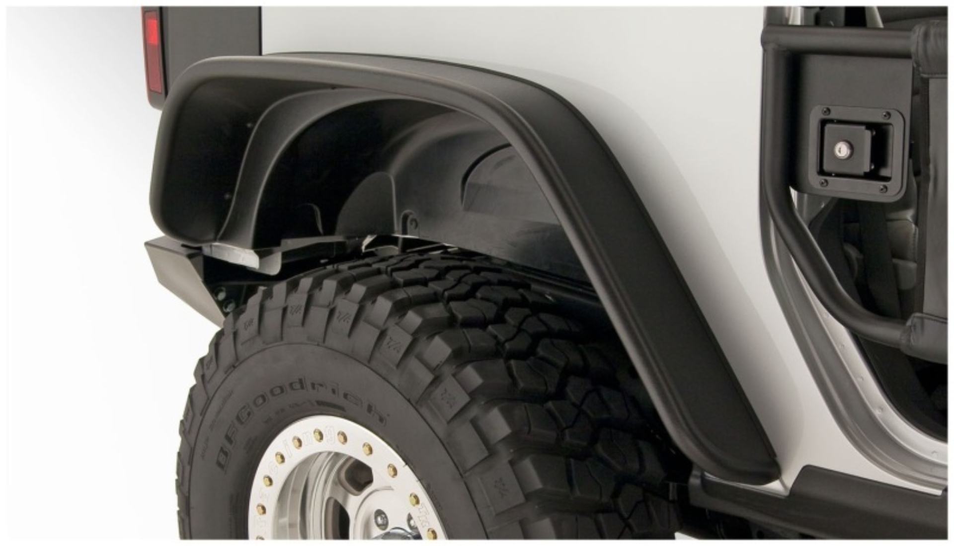 Picture of Bushwacker BUS Jeep Flat Style Flares Fender Flares - 10052-07