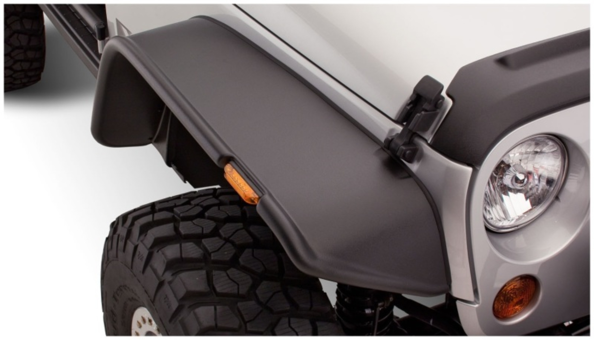 Picture of Bushwacker BUS Jeep Flat Style Flares Fender Flares - 10053-07