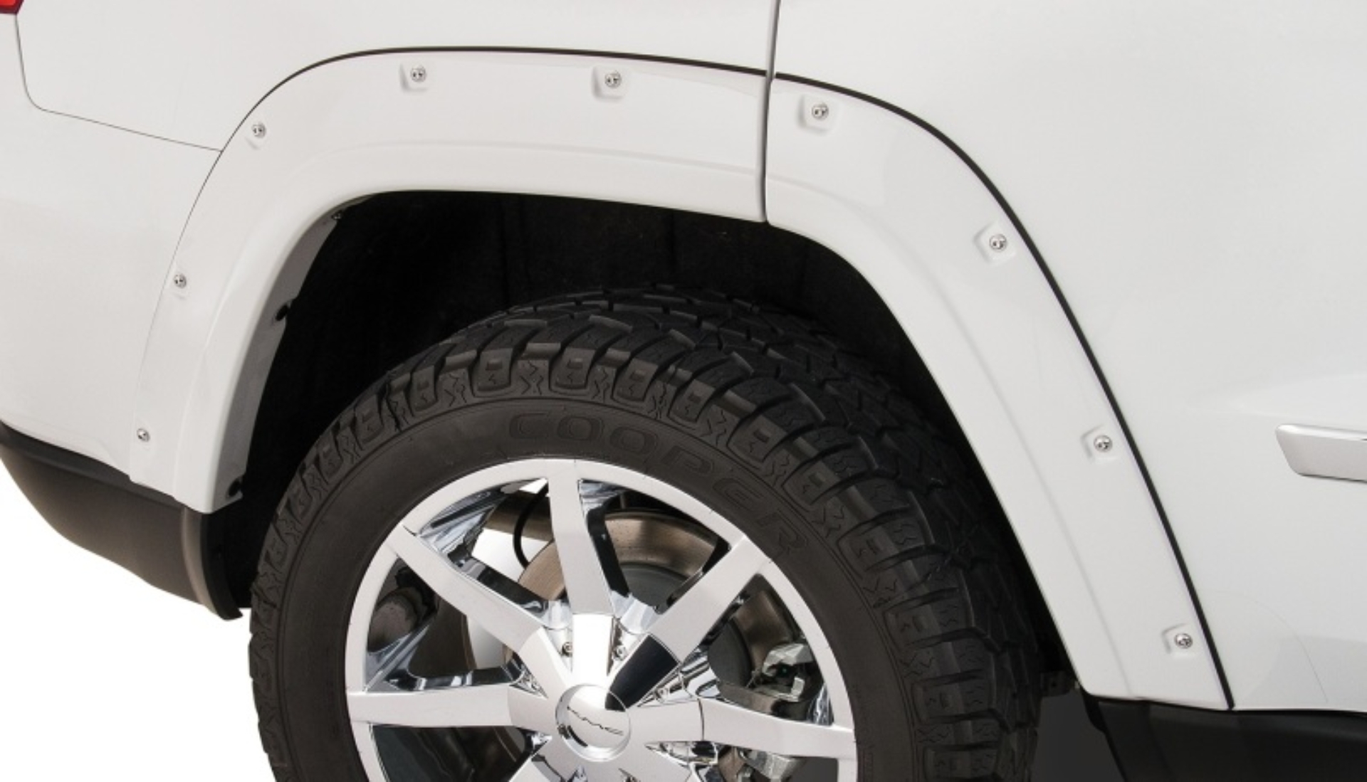 Picture of Bushwacker 11-18 Jeep Grand Cherokee Pocket Style Flares 2pc Does Not Fit SRT8 - Black